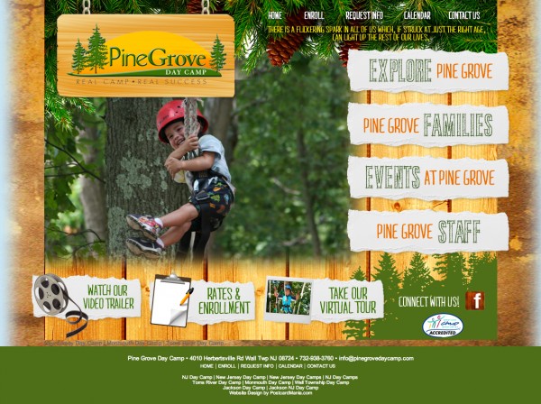 Pine Grove Day Camp Homepage