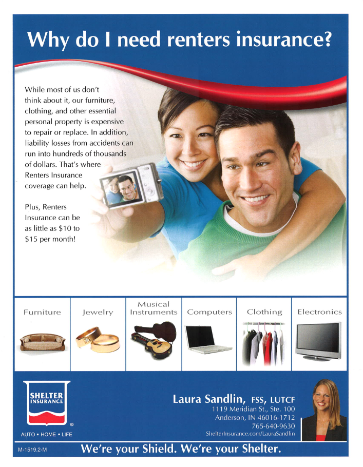 example of insurance flyer design