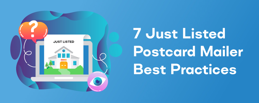 just listed postcard mailer best practices