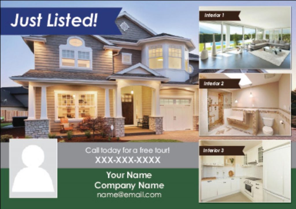 Real Estate Just Listed Mailer Template