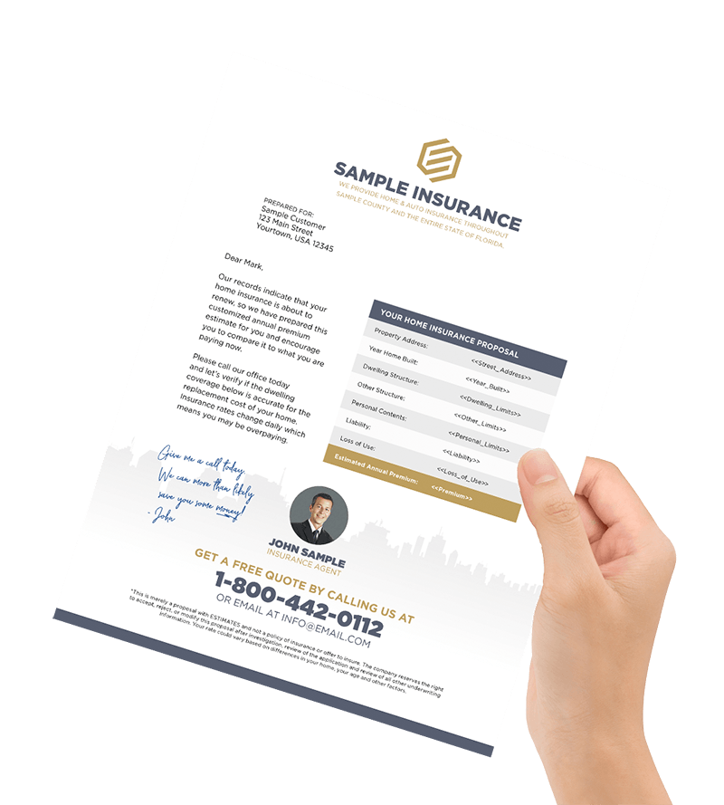 Direct Mail Marketing Letter
