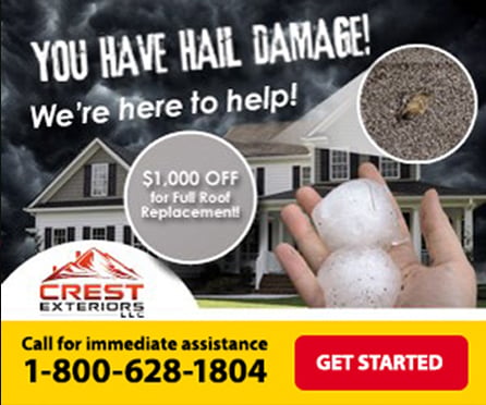 Example postcard design reused as a matching online ad (2 of 5)