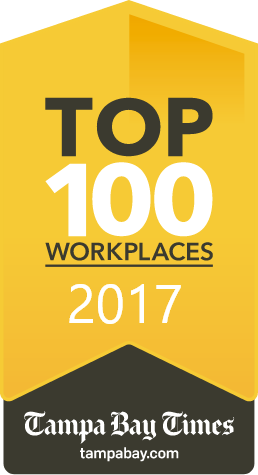 Tampa Bay Times Top Workplaces award 2017
