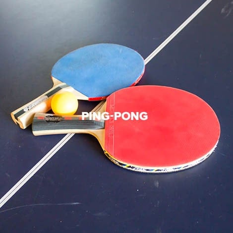 PostcardMania ping pong table