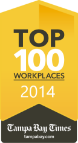 Top 100 Workplaces Award 2014