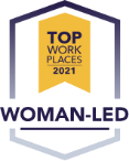 Woman-Led Top Workplaces 2021