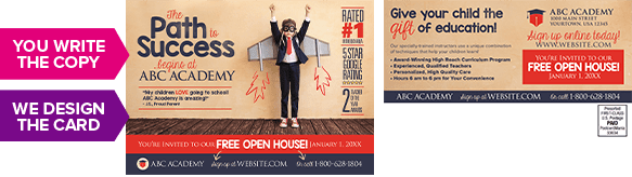 Postcard Design Services