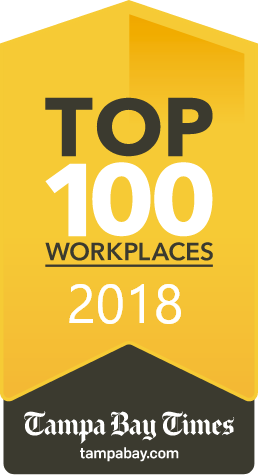 Tampa Bay Times Top Workplace Award 2018