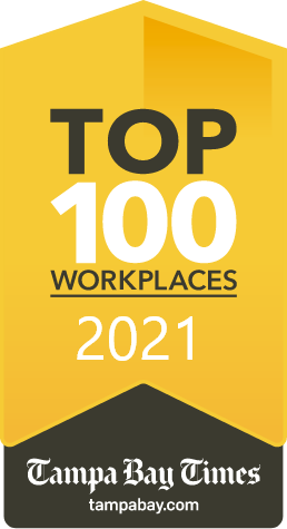 Tampa Bay Times Top Workplace Award 2021