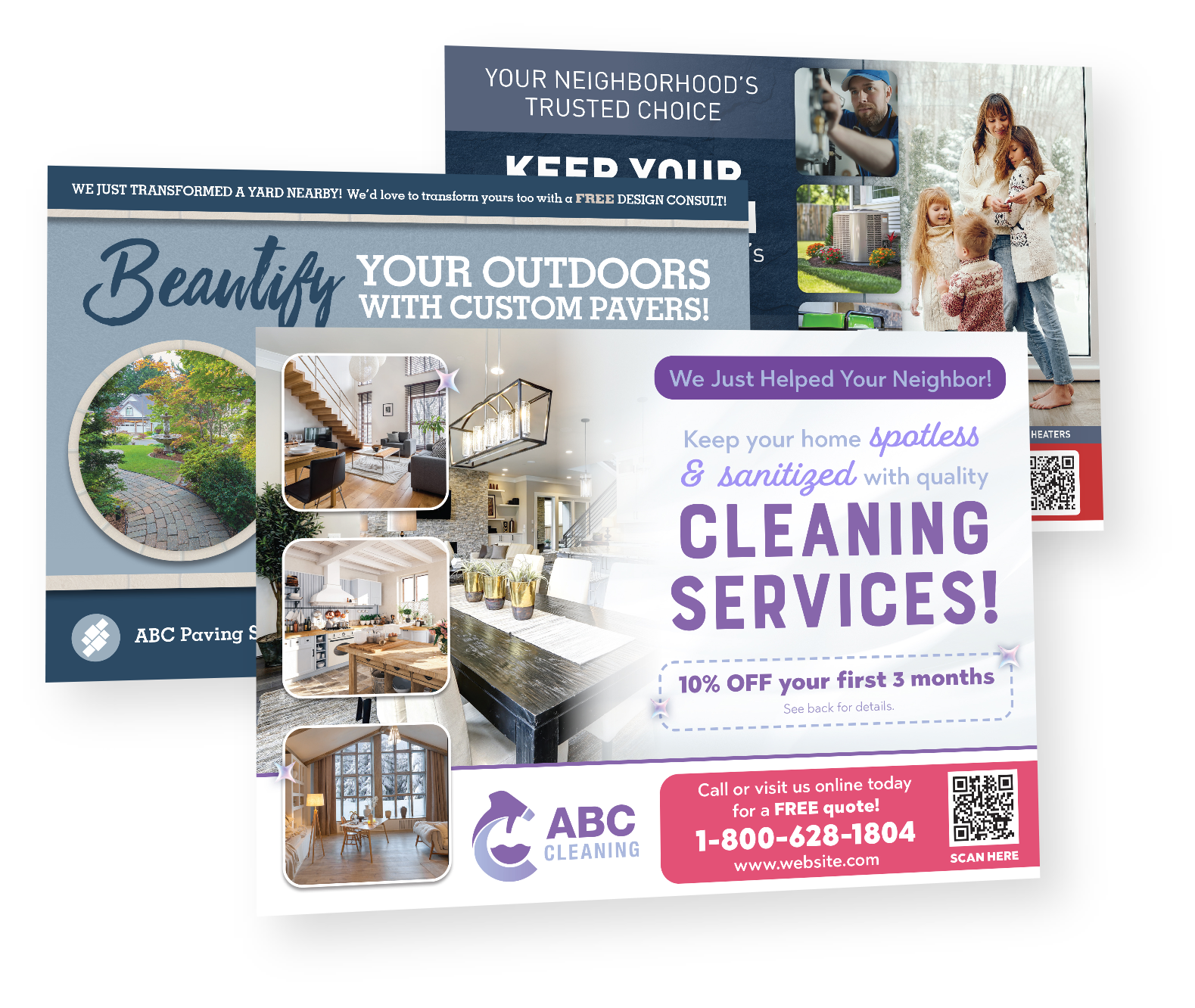 proven mailer design examples from in house design experts