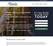 Window Cleaning Website Design