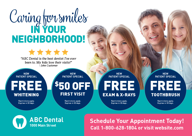 In the Neighborhood postcard design DNT-GEN-1056