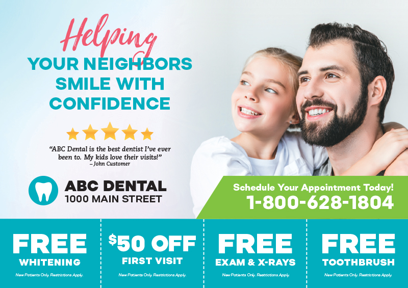 In the Neighborhood postcard design DNT-GEN-1057