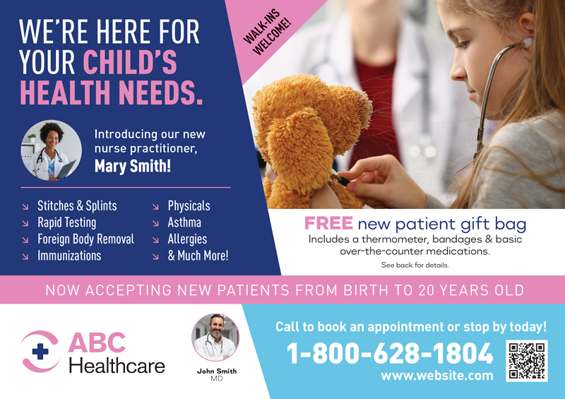 Children's Healthcare Postcard