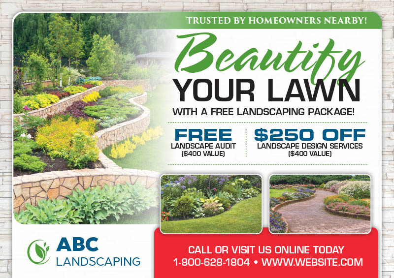 In the Neighborhood postcard design LND-1032