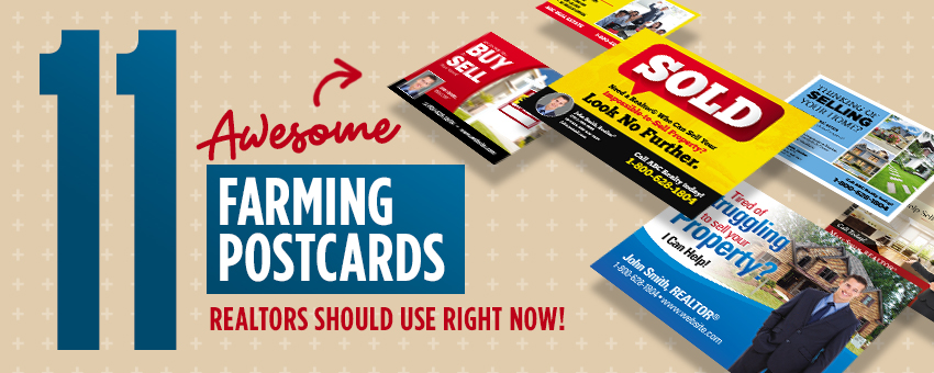 11 awesome farming postcards realtors should use right now