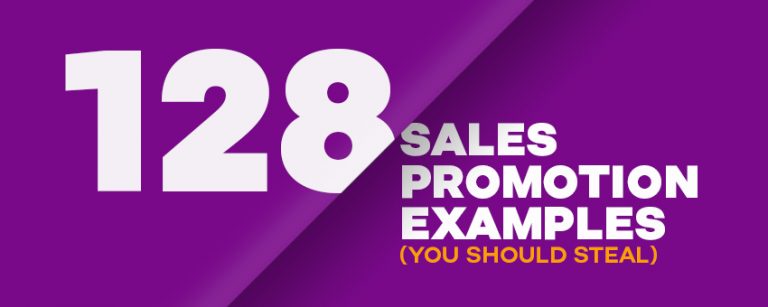 128 Sales Promotion Examples You Should Steal