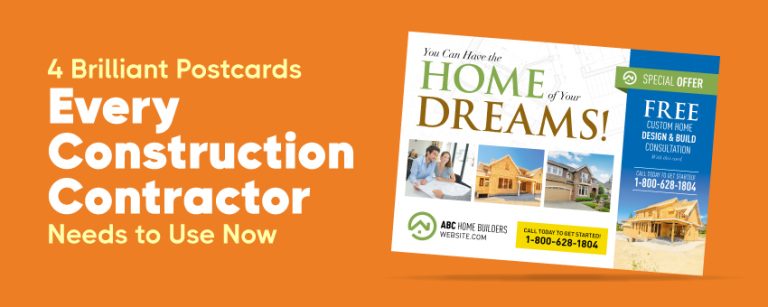 4 Brilliant Postcards Every Construction Contractor Needs to Use Now