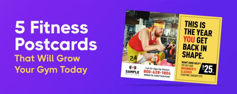 5 Fitness Postcards That Will Grow Your Gym Today