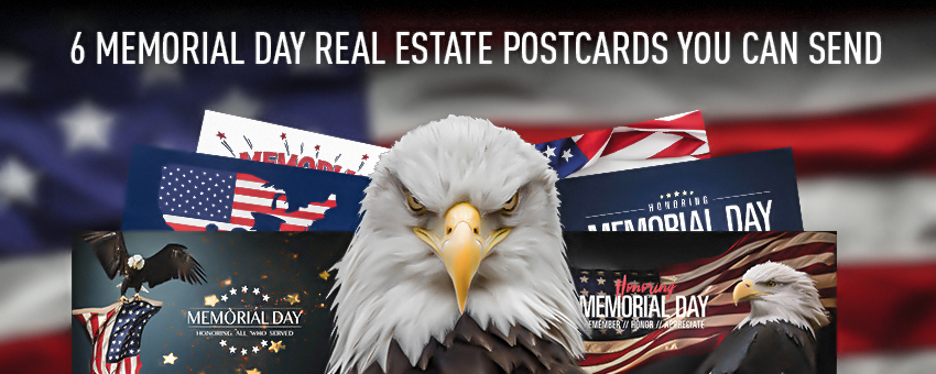 6 Memorial Day real estate postcards you can send