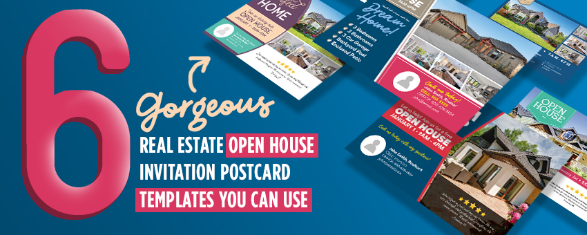 6 Real Estate Holiday Postcards For Your Marketing