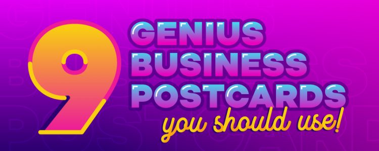 9 genius business postcards you should use