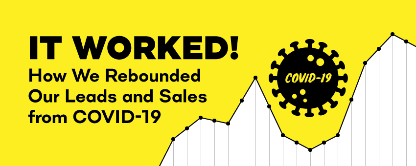 It Worked! How We Rebounded our Leads and Sales from COVID-19
