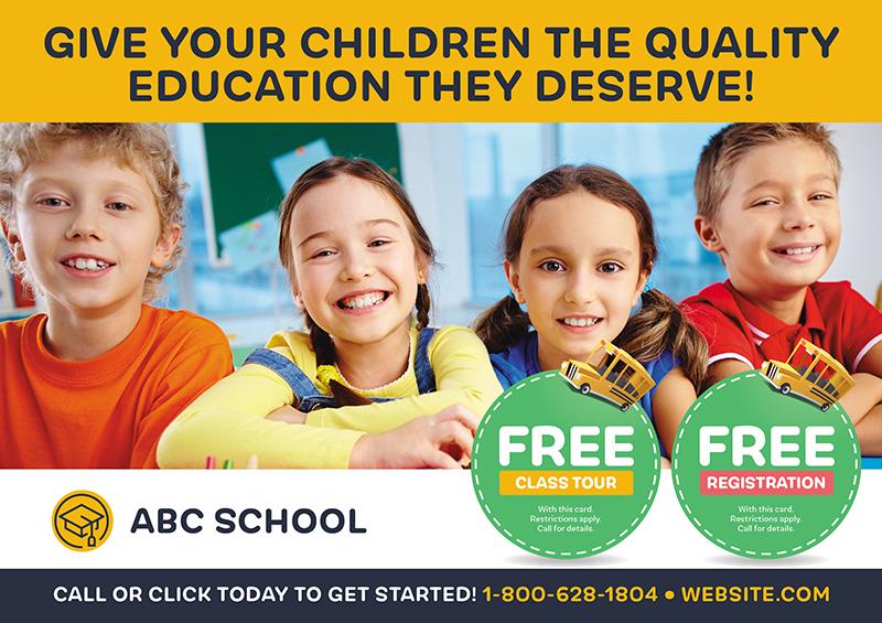 Private school advertising