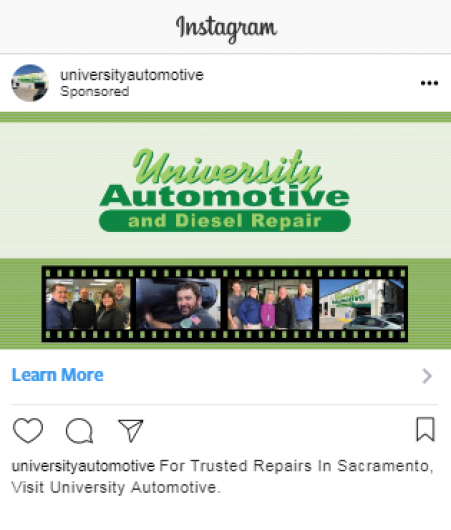 auto instagram ad