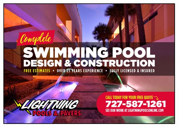 effective postcard design for pool company