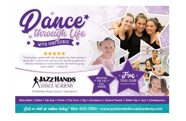 dance postcard example
