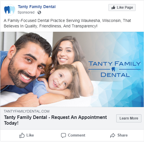 dental facebook ad