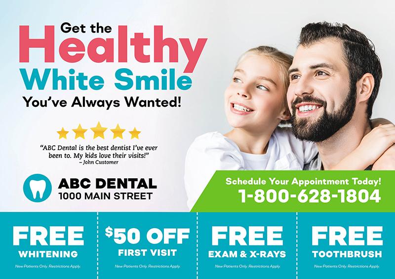 dental postcard marketing