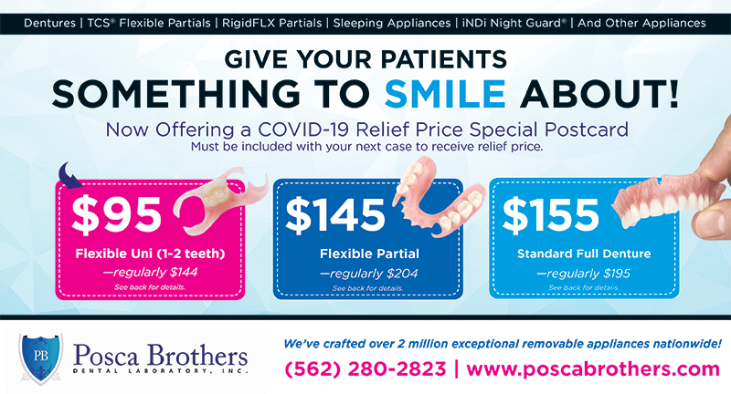 dental postcard with offers