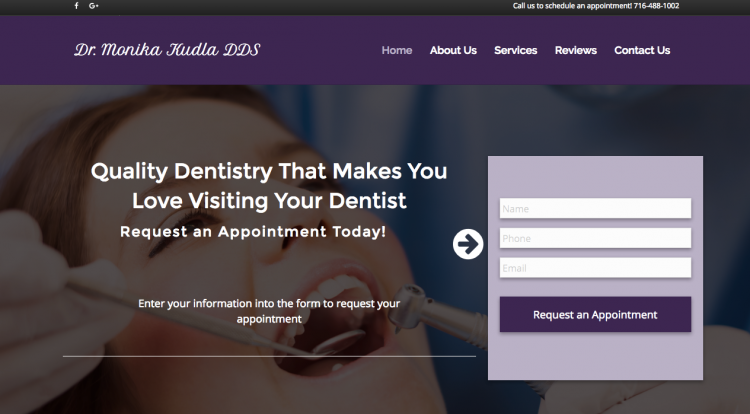 dental web marketing
