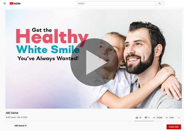 dental video ad on youtube