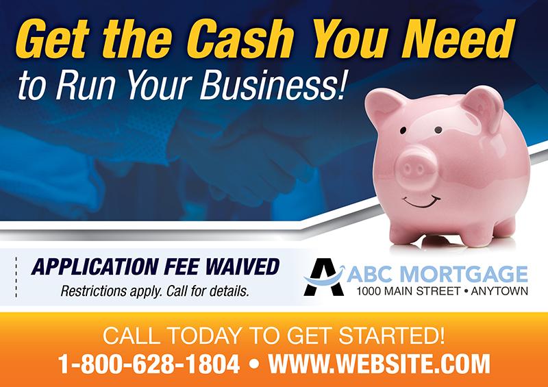 direct mail marketing financial services
