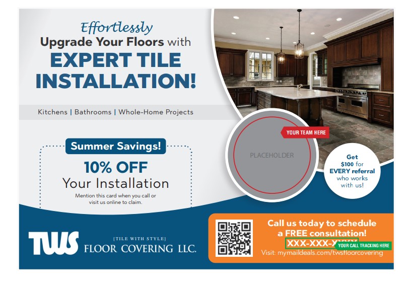 flooring postcard