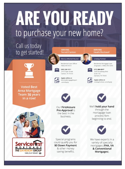 effective mortgage broker flyer design