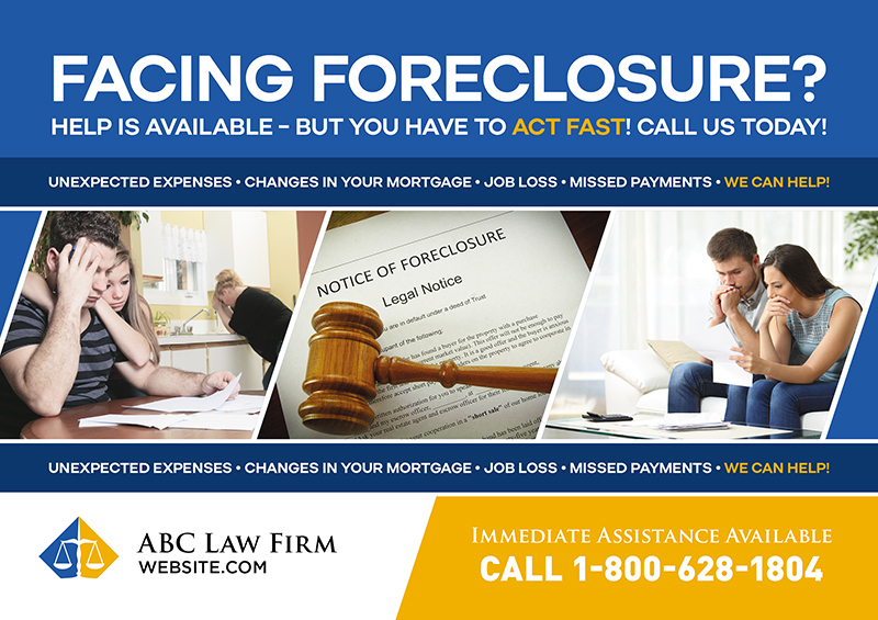 foreclosure direct mail for mortgage marketing