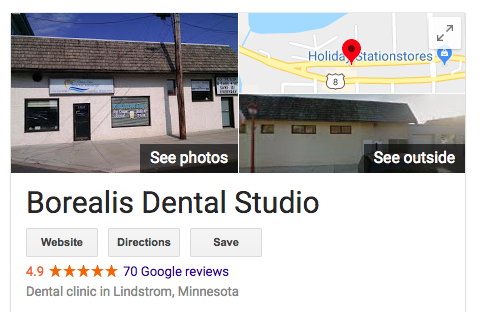 borealis google listing