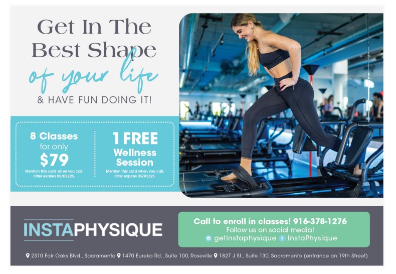 gym postcard demographics example