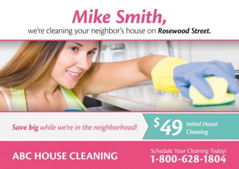9 Awesome Cleaning Business Postcards You Can Send