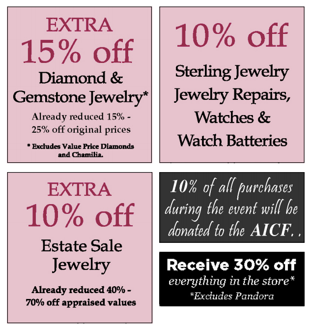 assortment of effective jewelry marketing offers