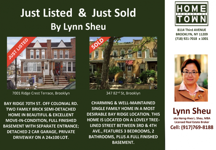 just listed postcard for real estate marketing