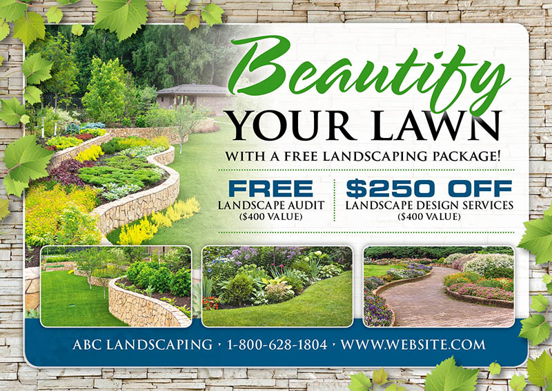 landscaping direct mail