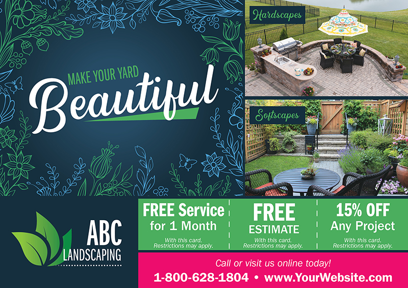 landscaping direct mail