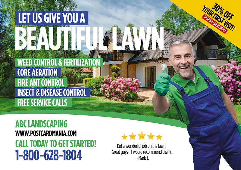 landscaping direct mail