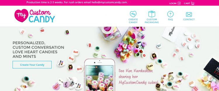 mycustomcandy website