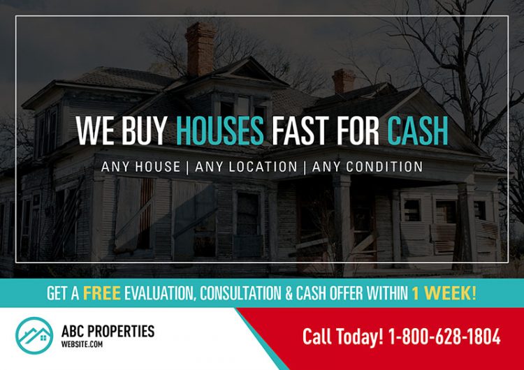 real estate investor postcard templates